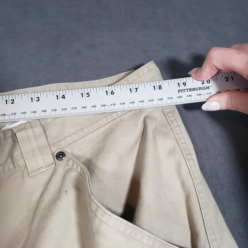 Sorel Convertible Cargo Pants Mens 40 Khaki Tan Zip Off Utility Hiking Trousers